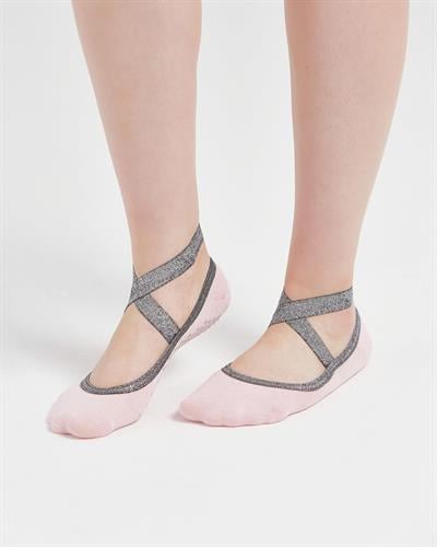 Kadın Kaydırmaz Taban Yoga&Pilates Çorabı Pembe