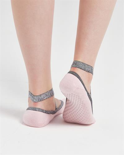 Kadın Kaydırmaz Taban Yoga&Pilates Çorabı Pembe