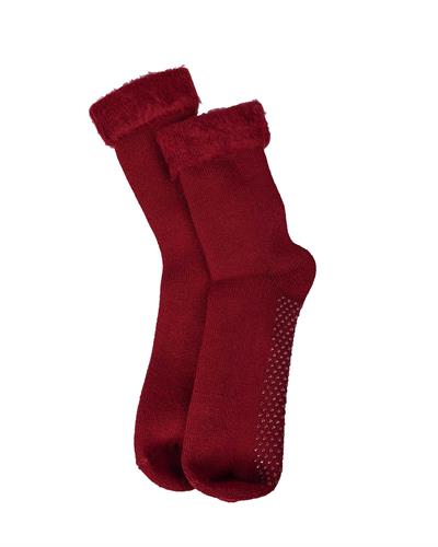 Kadın Kışlık Termal Çorap Bordo