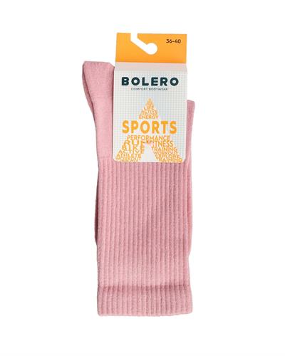 Unisex Fitilli Çorap Pembe