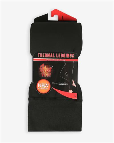 Kadın Termal Esnek Tayt Siyah