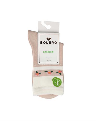 Kadın Premium Dikişsiz 12li Bambu Soket Çorap Konç Çemberli