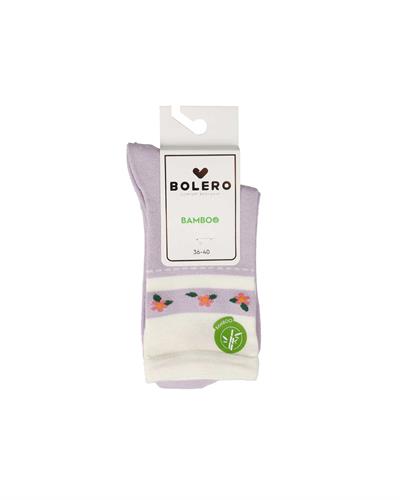 Kadın Premium Dikişsiz 12li Bambu Soket Çorap Konç Çemberli