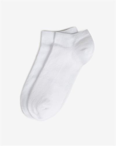 Kadın Dikişsiz 12li Bambu Patik Çorap Beyaz
