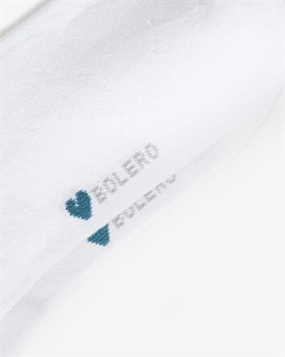 Kadın Dikişsiz 12li Bambu Patik Çorap Beyaz