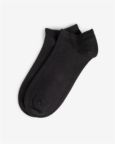 12li Bambu Patik Kadın Çorap Siyah