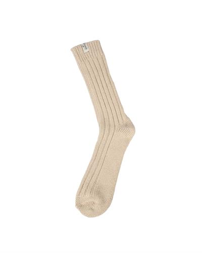 Erkek Alpaka Yün 12li Çorap Kahve