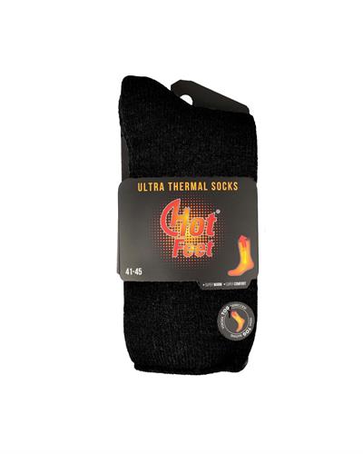 Erkek 12li Kışlık Termal Çorap Siyah