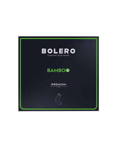 Erkek Premium Dikişsiz 12li Bambu Çorap Siyah Çizgi Desen