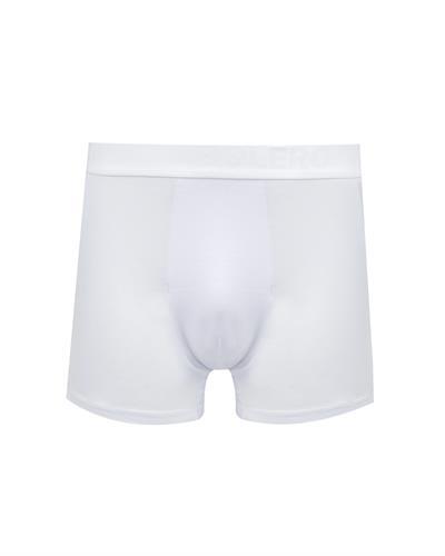Erkek Premium Micromodal Boxer Beyaz