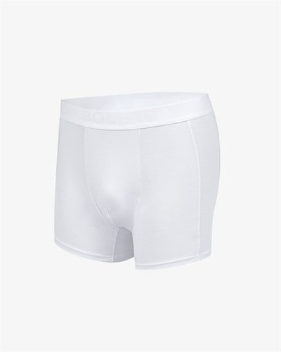 Erkek Premium Micromodal Boxer Beyaz