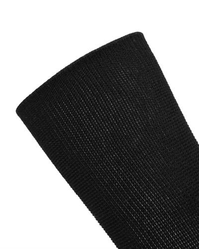 Unisex 12li Premium Gümüş Diabet Çorap Siyah 