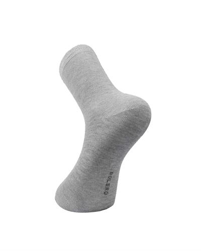 Kadın Dikişsiz 12li Bambu Çorap Gri