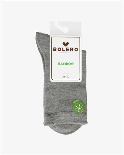 Kadın Premium Dikişsiz 12li Bambu Soket Çorap Düz