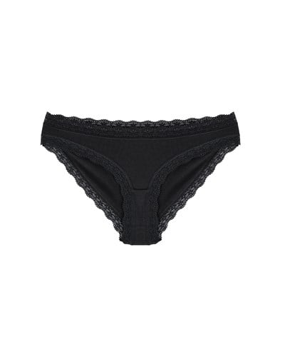 Kadın Premium Lyocel Slip Siyah