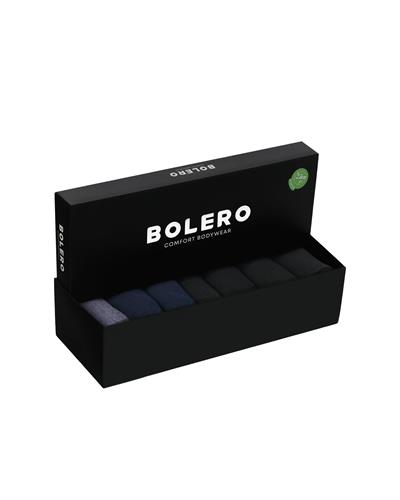 Premium Dikişsiz Erkek Bambu Soket Çorap 7li