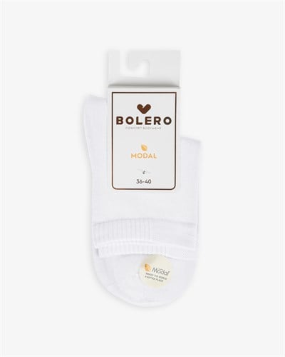 Toptan 12li Kadın Premium Modal Çorap Karışık Renk-B86
