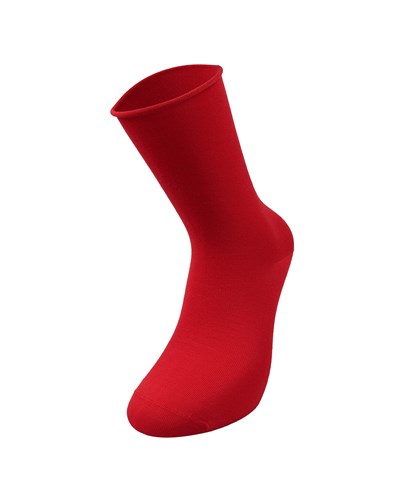 Toptan 12li Roll Top Lastiksiz Kadın Kırmızı Bambu Soket-B11