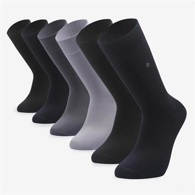 Toptan 6lı Premium Erkek Bambu Çorap-E70