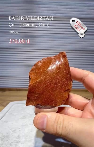 BAKIR YILDIZTAŞI 286 GR.