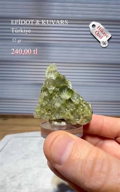 EPİDOT & KUVARS 52 GR.