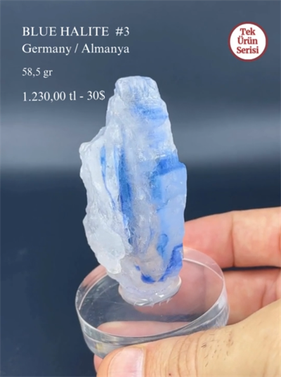 MAVİ HALİT 58,5 GR.