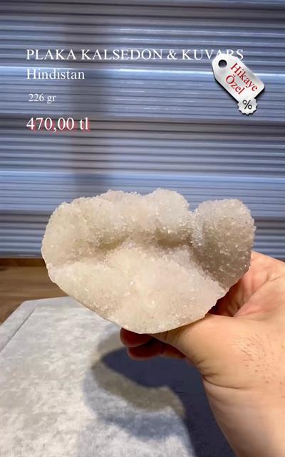 PLAKA KALSEDON & KUVARS 226 GR.