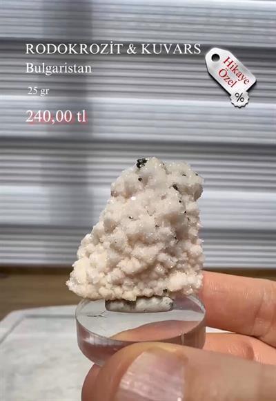 RODOKROZİT & KUVARS 25 GR.