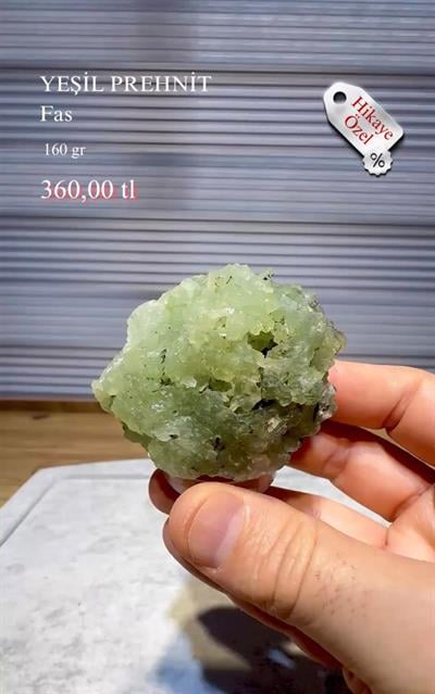YEŞİL PREHNİT 160 GR.