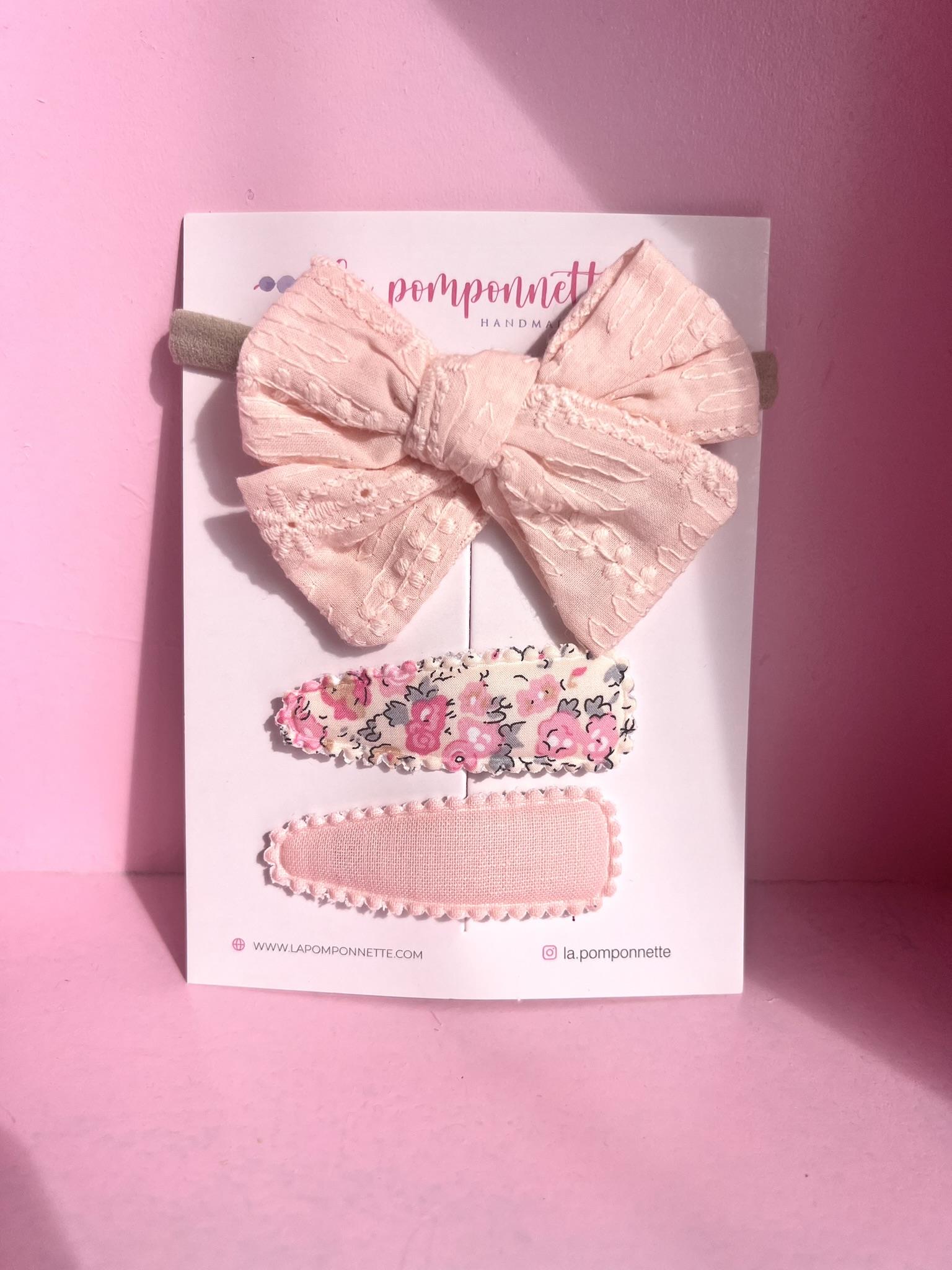 Bebe Bantlı 3'lü Set Toka 