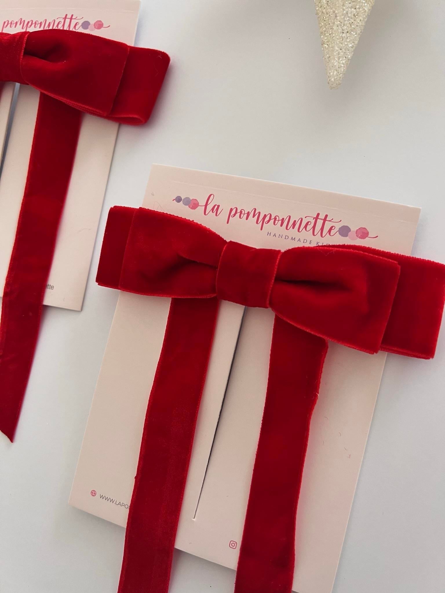 Kırmızı Kadife Kurdele 