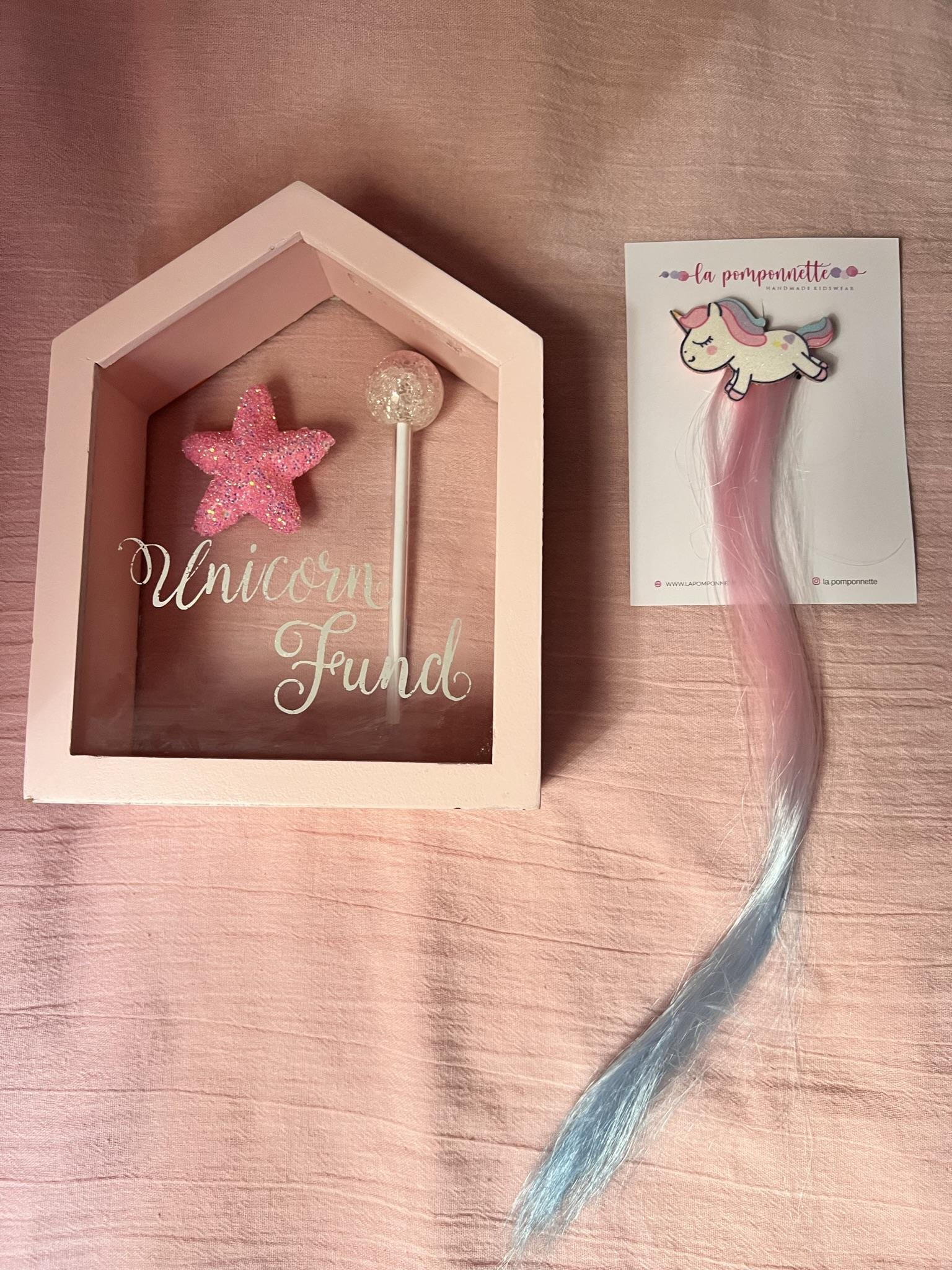 Parıltılı Unicorn Toka