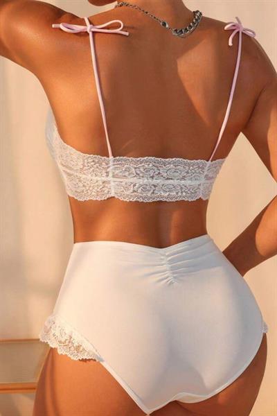 Bella Notte Beyaz Gelin Rüyası İç Çamaşırı Seti 7537