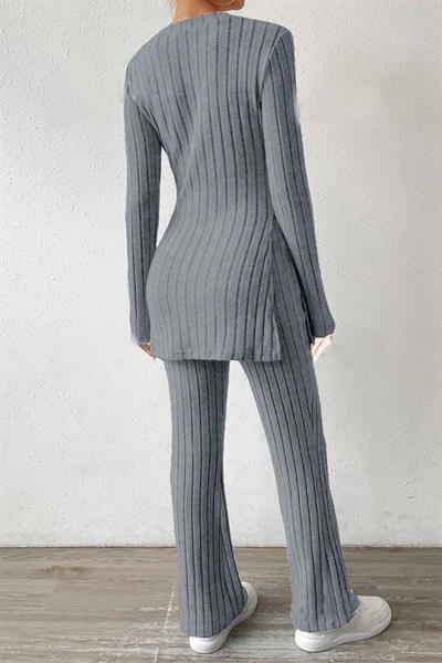 Bella Notte Füme Pamuklu Kışın Gözdesi Pijama Takımı 7063
