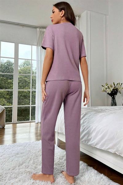 Bella Notte Lila Pijama Takımı 7117