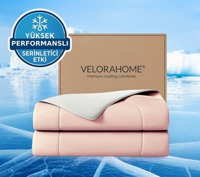 Ice Chill Çift Kişilik Soğuk Yorgan Pembe