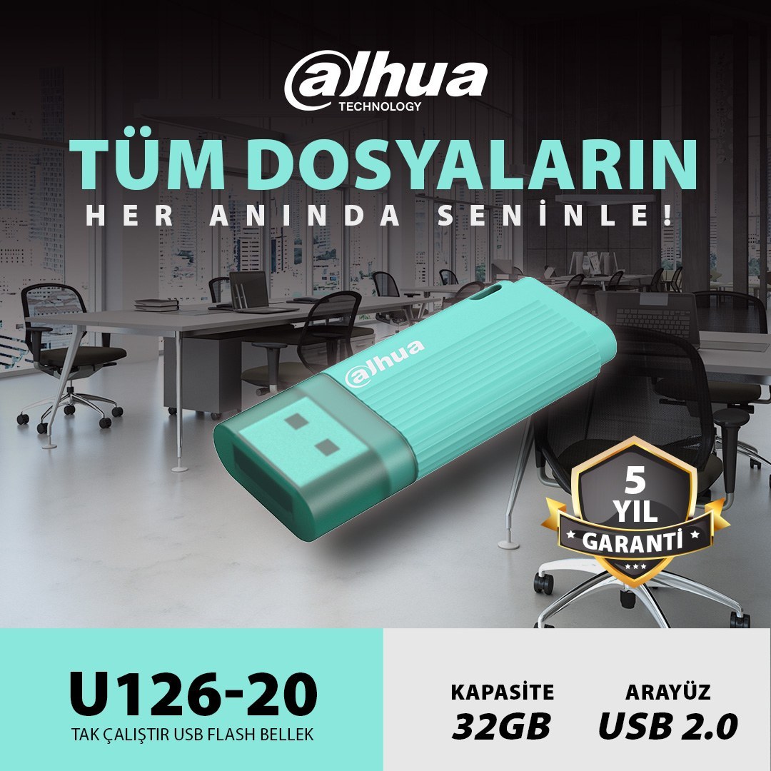 Dahua U 126 Flash Bellekler