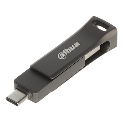 Dahua 128GB OTG USB3.2 Metal USB Bellek P629 Titan Gri