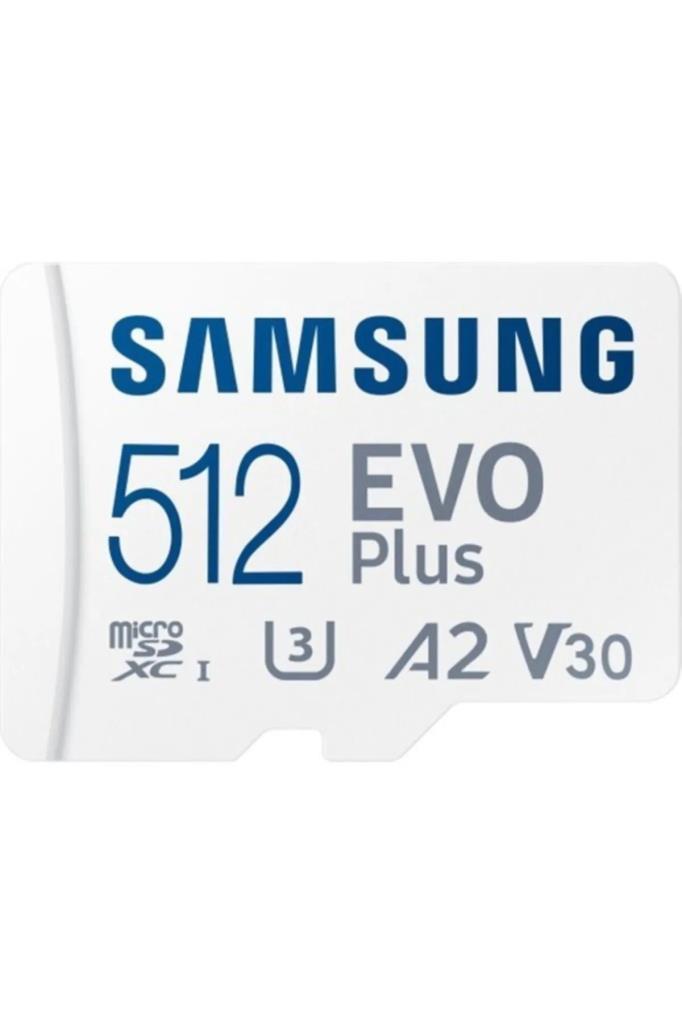 Samsung Evo Plus 512gb Microsd Mb-mc512sa/tr 160 Mb/sn Beyaz