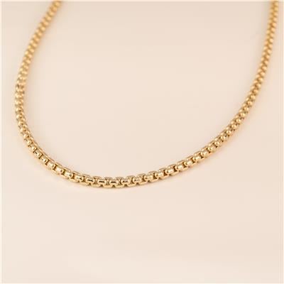 14 Ayar Erkek  Zincir Kolye