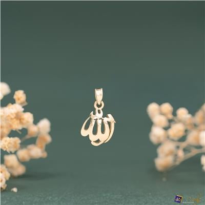 Allah Yazılı Kolye Ucu