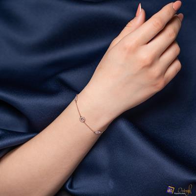 Jazibee by Arpaş Rose Gold Bileklik