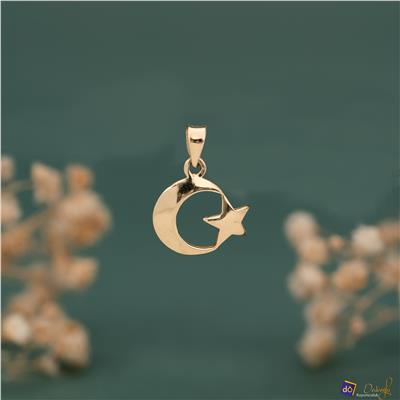 Ay Yıldız Kolye Ucu