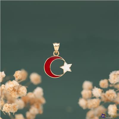 Ay Yıldız Kolye Ucu