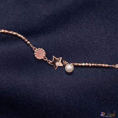 Jazibee by Arpaş Rose Gold Bileklik