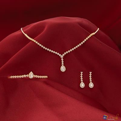 Damla Taşlı Set
