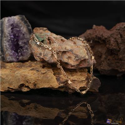 Erkek Kareli Zincir Kolye