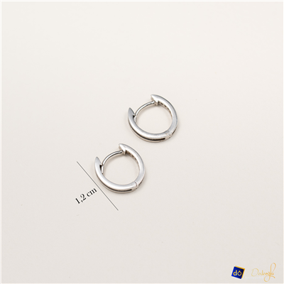 Taşlı Minimal Küpe