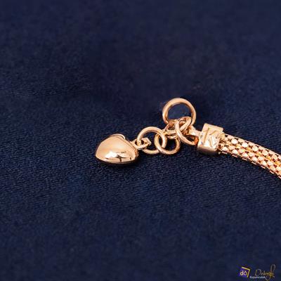 Taşlı Rose Gold Bileklik