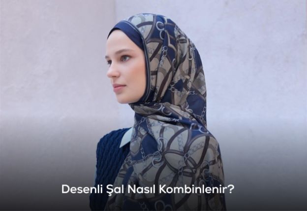 Desenli şal